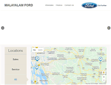 Tablet Screenshot of malayalamford.com